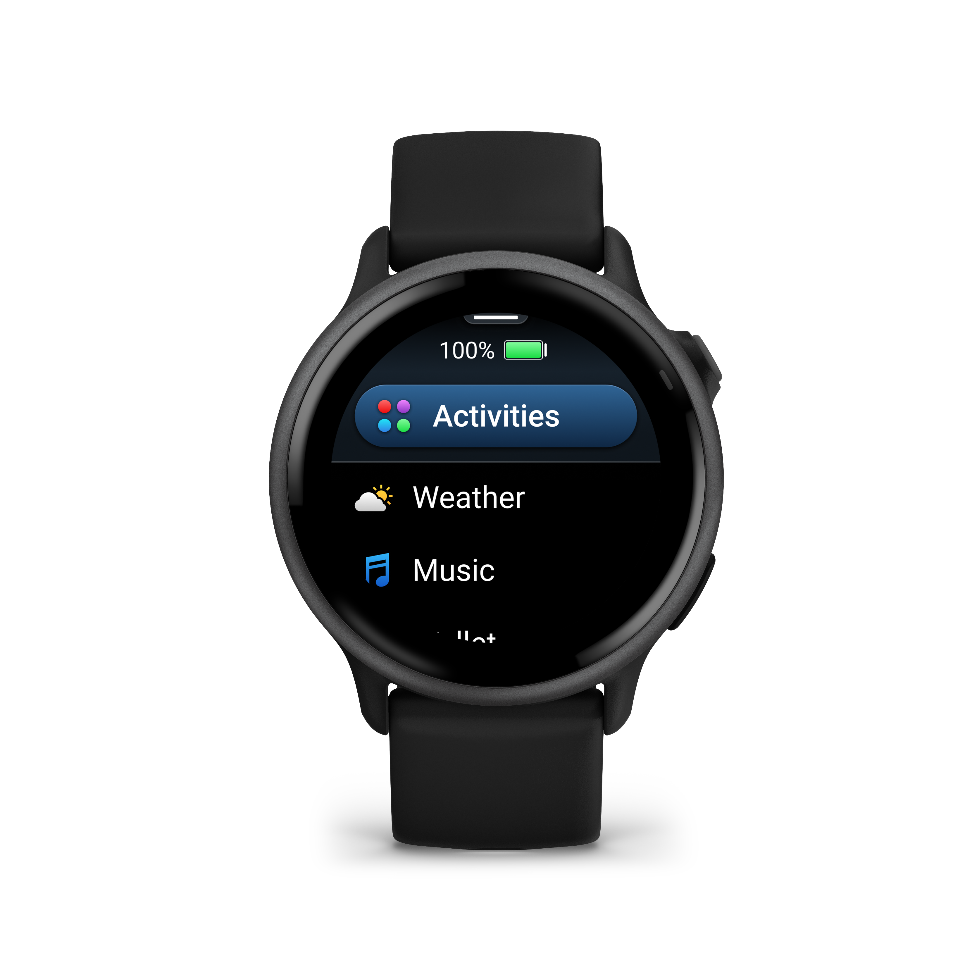 Garmin Vivoactive 6 Slate z paskiem w kolorze Black