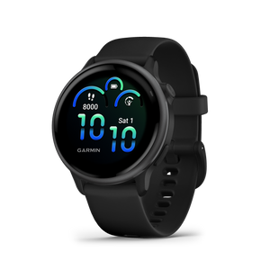 Garmin Vivoactive 6 Slate z paskiem w kolorze Black