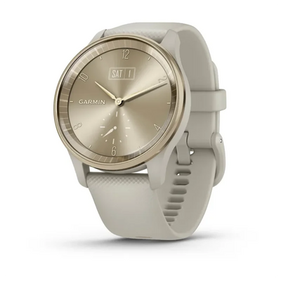 Garmin Vívomove® Trend - kremowo-złoty