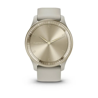 Garmin Vívomove® Trend - kremowo-złoty