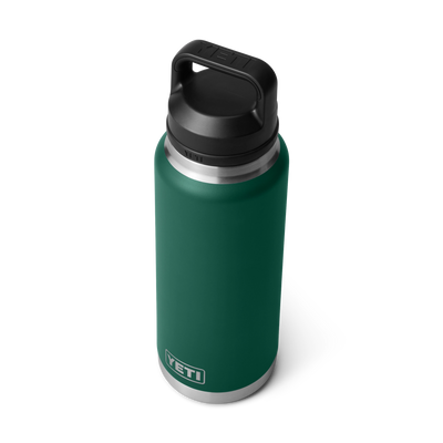 YETI Rambler - Butelka termiczna 1 l z nakrętką Chug, Black Forest Green