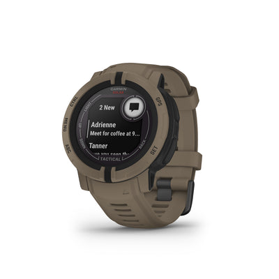 Garmin Instinct® 2 Solar - Tactical Edition - brązowy