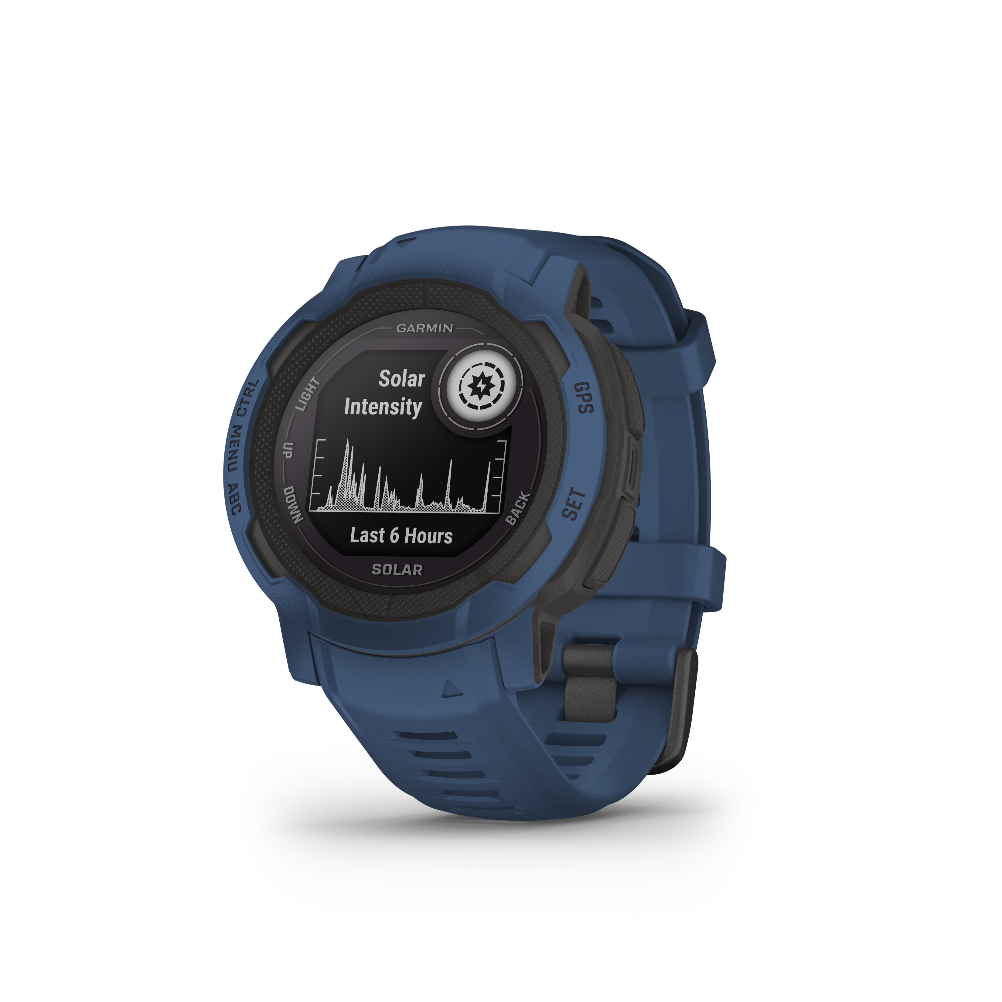 Garmin Instinct 2 Solar wytrzymały zegarek GPS - niebieski