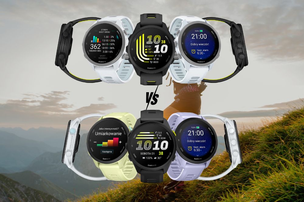 Garmin Forerunner 70 vs Forerunner 170 - porównanie nowości z 2026 roku