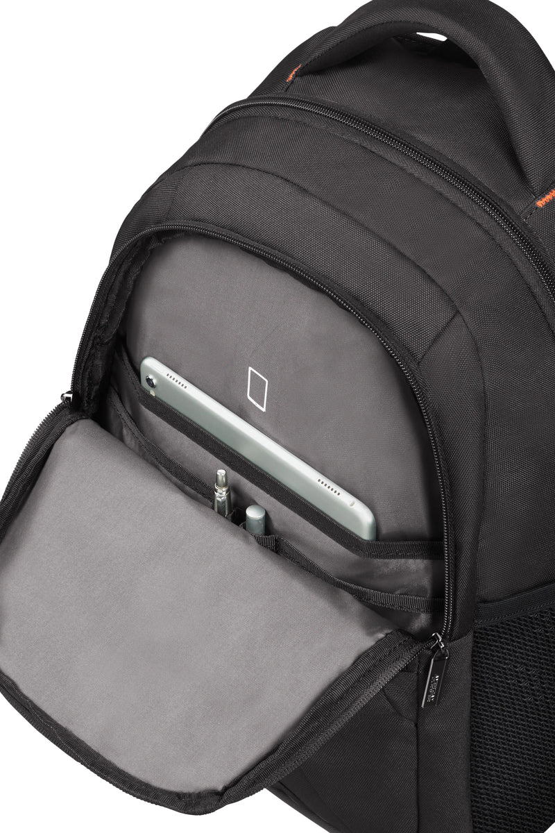 American Tourister plecak do laptopa 15,6" At Work Czarny/Pomarańczowy