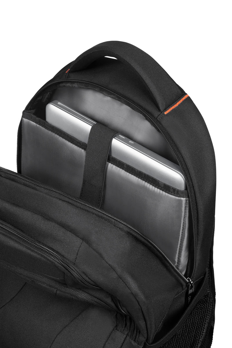 American Tourister plecak do laptopa 15,6" At Work Czarny/Pomarańczowy