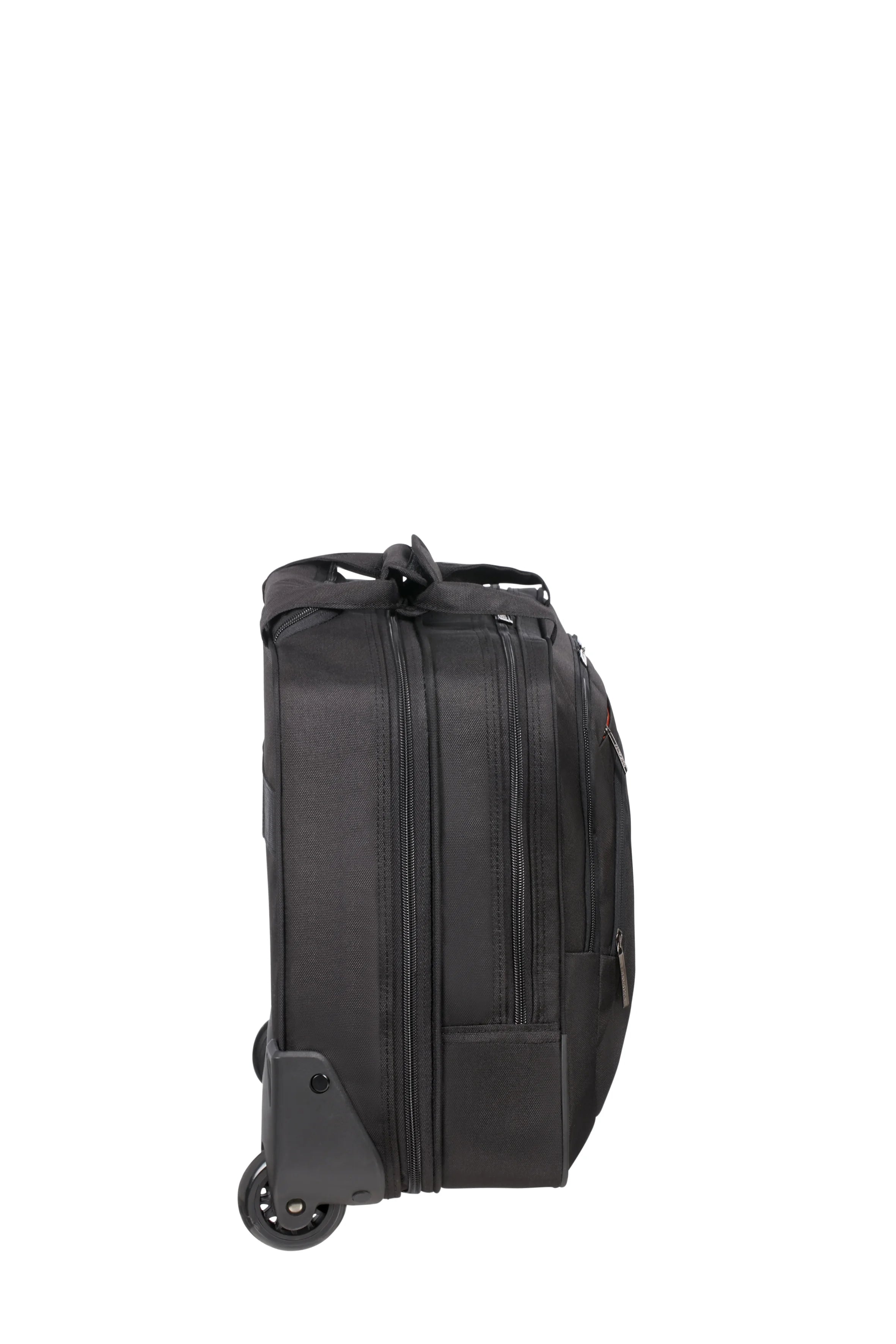 American Tourister torba do laptopa 15.6" At Work Rolling Tote Czarny/Pomarańczowy