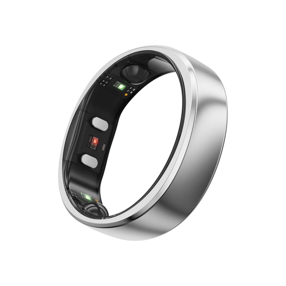 RingConn Smart Ring Gen 2 Srebrny Future Silver rozmiar 10