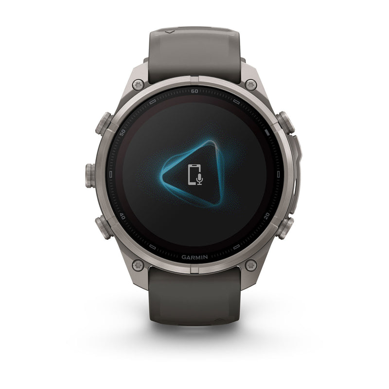 Garmin fēnix 9 Pro Solar– inReach®, 47 mm, Tytanowy z silikonowym paskiem w kolorze Pebble Gray (Kopia)