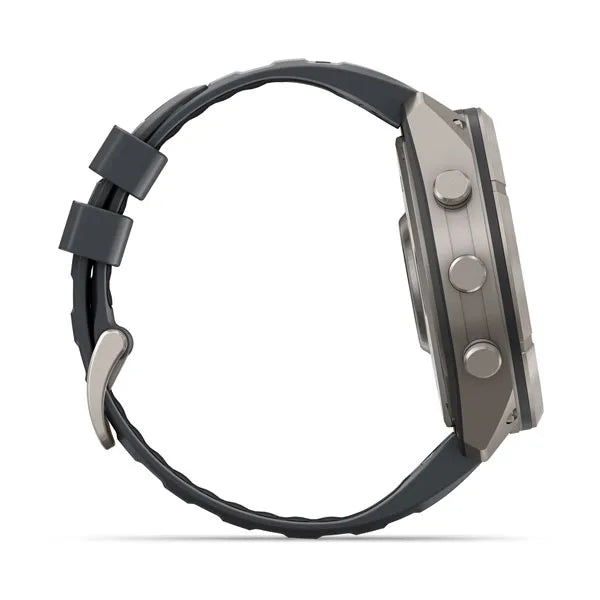 Garmin fēnix 9 Pro – smartwatch, 51 mm, Tytanowy z silikonowym paskiem w kolorze Graphite / Black