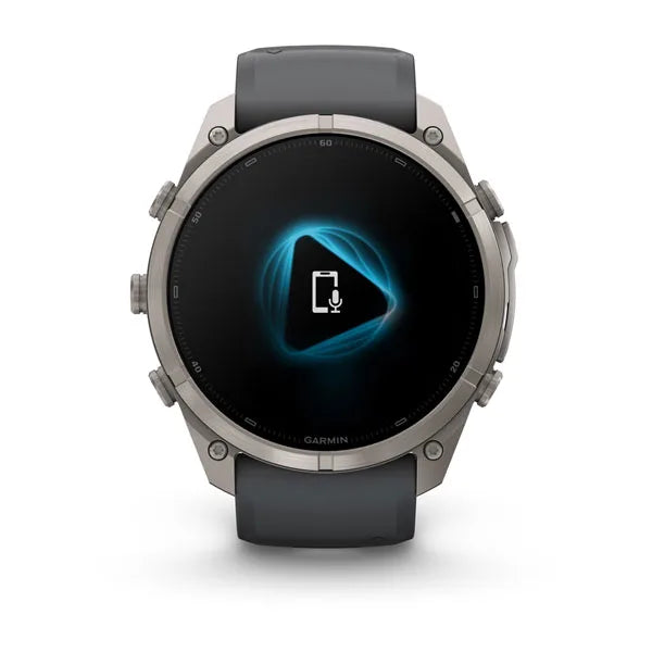 Garmin fēnix 9 Pro – smartwatch, 51 mm, Tytanowy z silikonowym paskiem w kolorze Graphite / Black