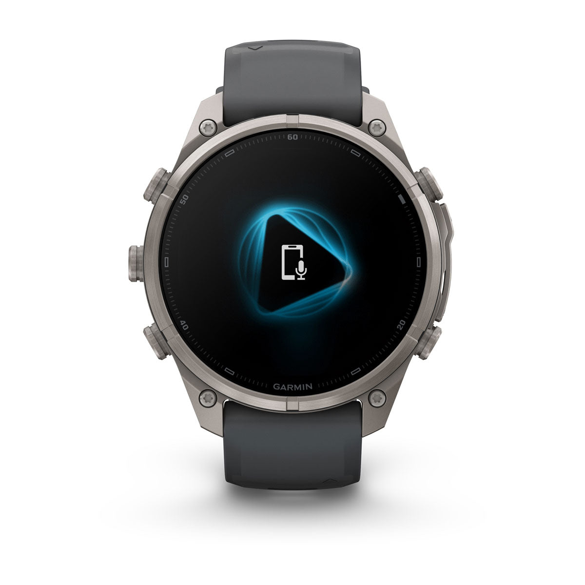 Garmin fēnix® 9 Pro – smartwatch, 47 mm, Tytanowy z silikonowym paskiem w kolorze Graphite / Black