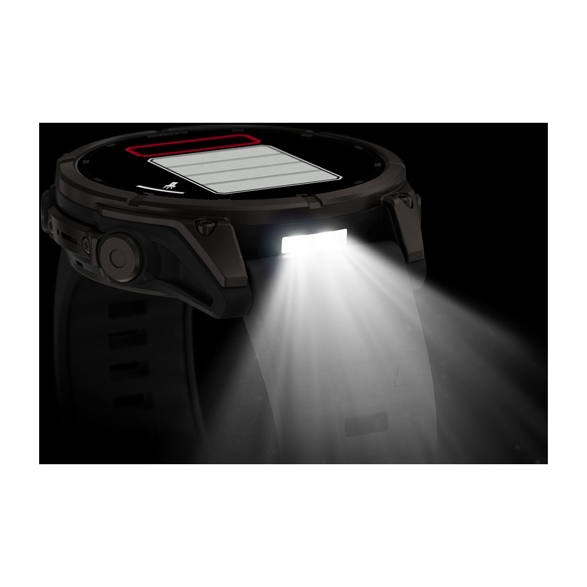 Garmin fēnix 9 – smartwatch, 47 mm, Tytanowy z silikonowym paskiem w kolorze Black