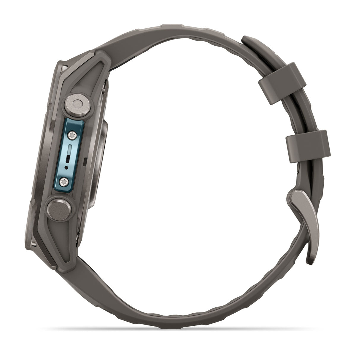Garmin fēnix 9 – smartwatch, 51 mm, Tytanowy z silikonowym paskiem w kolorze Pebble Gray
