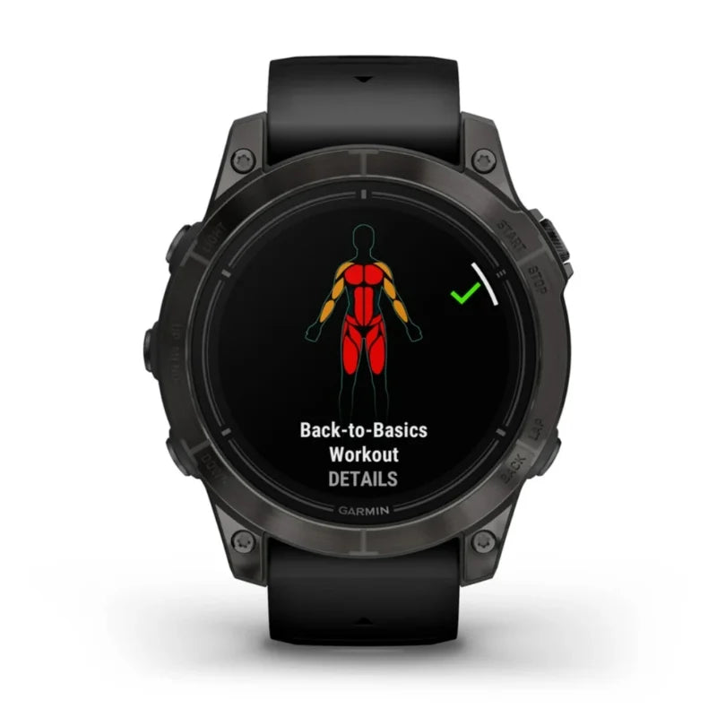 Zegarek Garmin Epix Pro (Gen. 2) Sapphire Edition 47 mm - szary