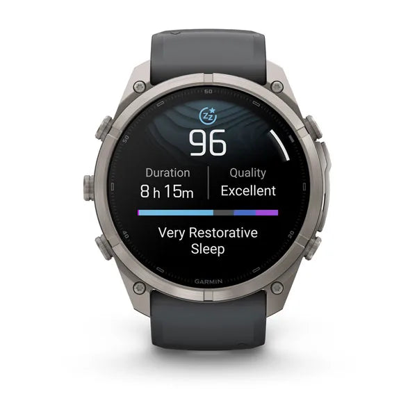 Garmin fēnix 9 Pro – smartwatch, 51 mm, Tytanowy z silikonowym paskiem w kolorze Graphite / Black