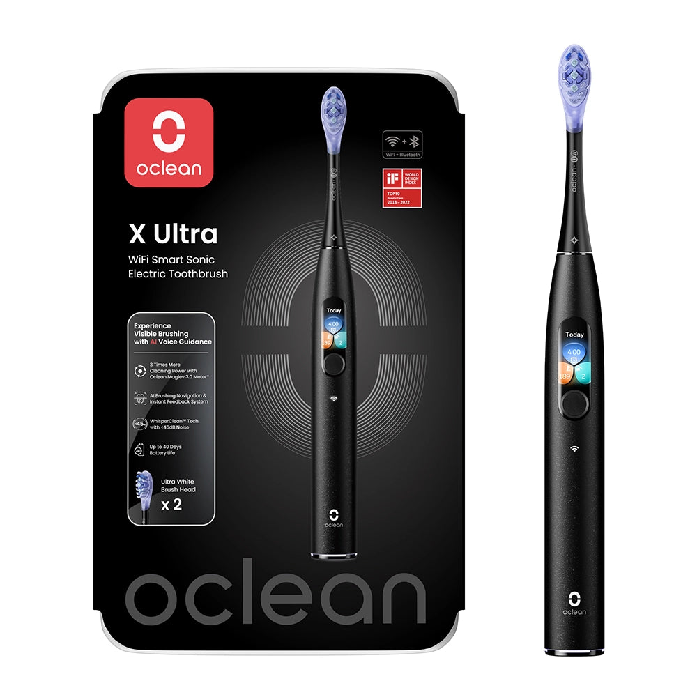 Szczoteczka soniczna Oclean X Ultra - czarna
