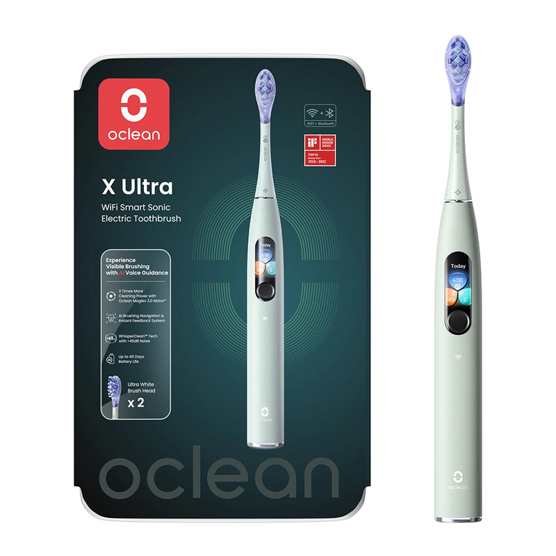 Szczoteczka soniczna Oclean X Ultra - miętowa