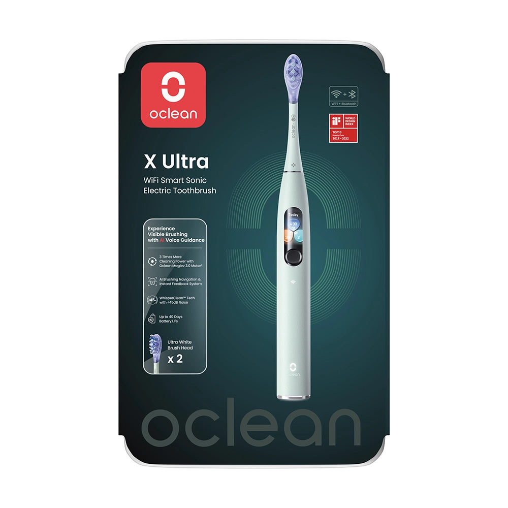 Szczoteczka soniczna Oclean X Ultra - miętowa