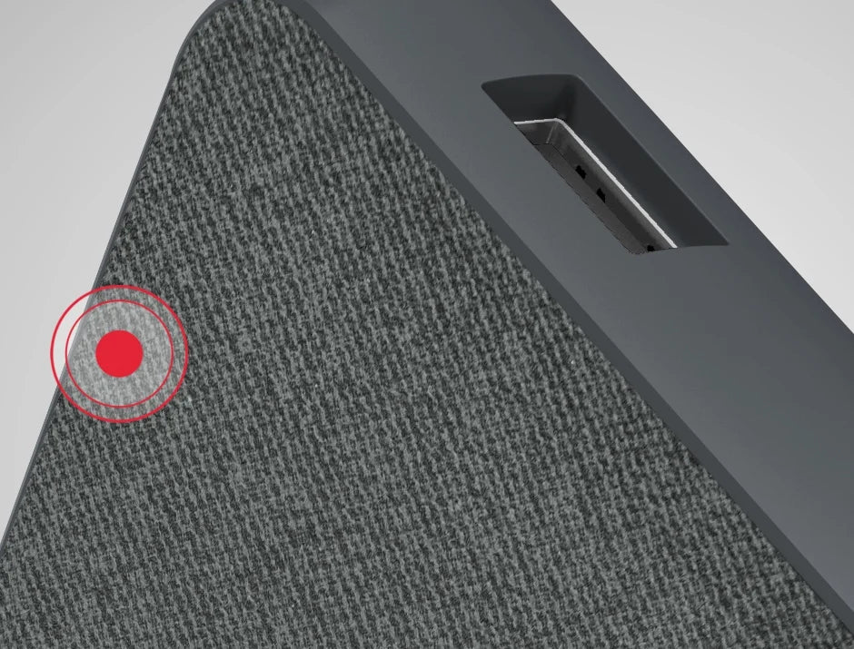 Hama powerbank Fabric 10, 10000mAh, szary