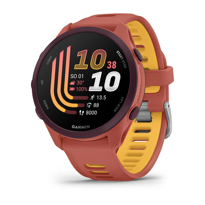 Garmin Forerunner 170 Music – Red Pink z paskiem w kolorze Red Pink / Mango