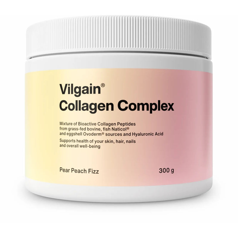 Vilgain Kolagen Complex – Suplement diety, 300 g, Gruszka i brzoskwinia