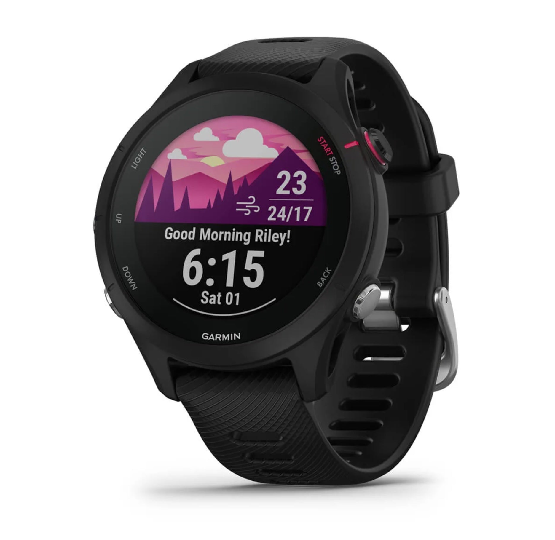 Garmin Forerunner® 255S Music smartwatch do biegania - czarny
