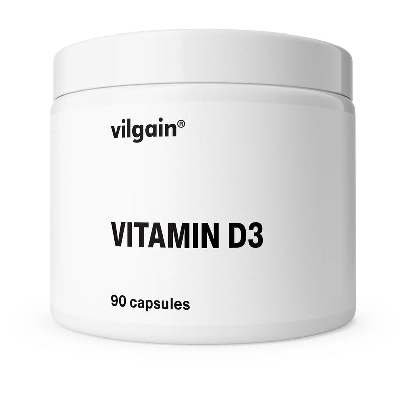 Vilgain Witamina D3 – Suplement, 90 kapsułek