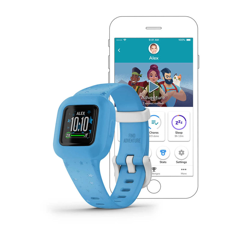 Garmin vívofit® jr. 3 - Niebieskie gwiazdy - OUTLET