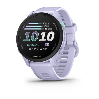 Garmin Forerunner 70 – Cool Lavender z paskiem silikonowym