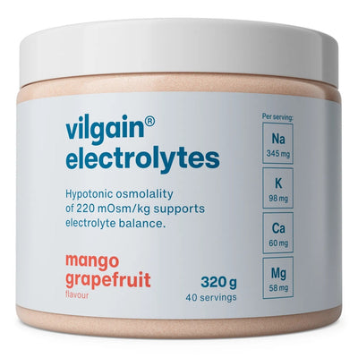 Vilgain Elektrolity – Suplement diety, 320 g, Mango & grejpfrut