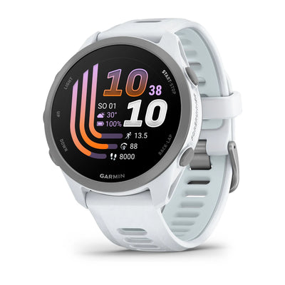 Garmin Forerunner 170 – Whitestone / Cloud Blue z paskiem w kolorze Whitestone / Cloud Blue