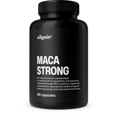 Vilgain Maca Strong – Suplement, 90 kapsułek