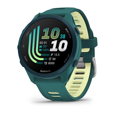Garmin Forerunner 170 Music – Teal Green z paskiem w kolorze Teal Green / Citron