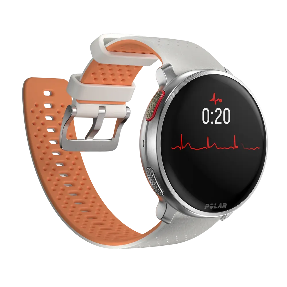 Polar Vantage V3 srebrno-morelowy smartwatch