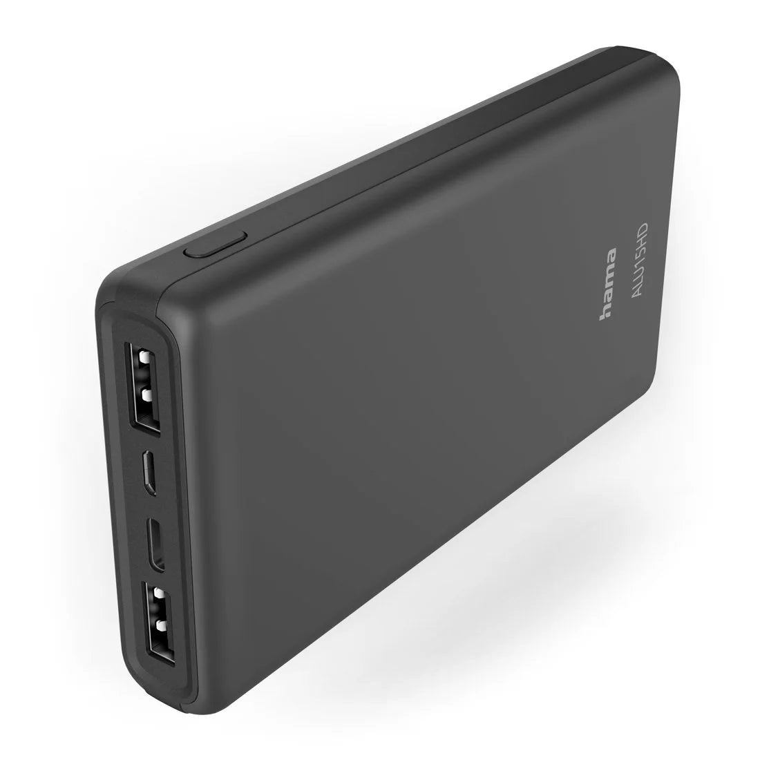 Hama powerbank ALU15HD 15000mAh, antracyt