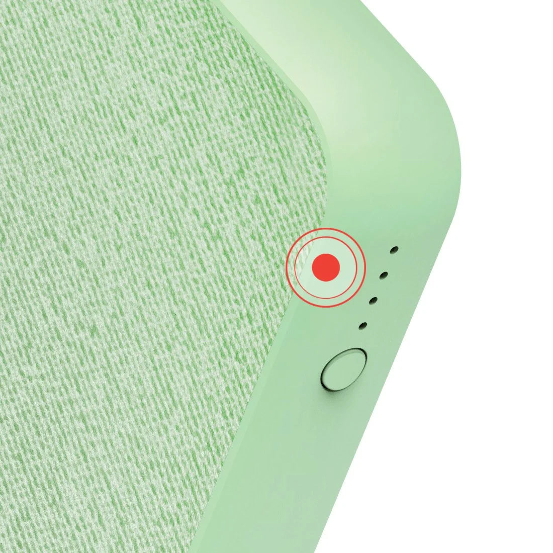 Hama powerbank FABRIC 10, 10000mAh, zielony