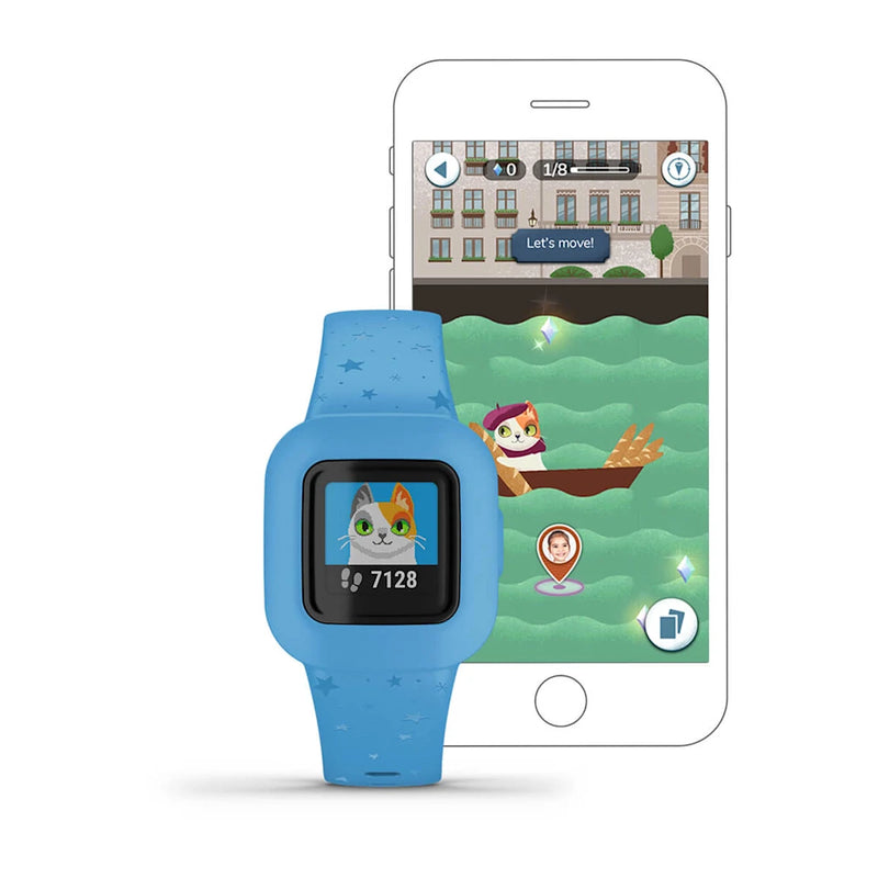 Garmin vívofit® jr. 3 - Niebieskie gwiazdy - OUTLET