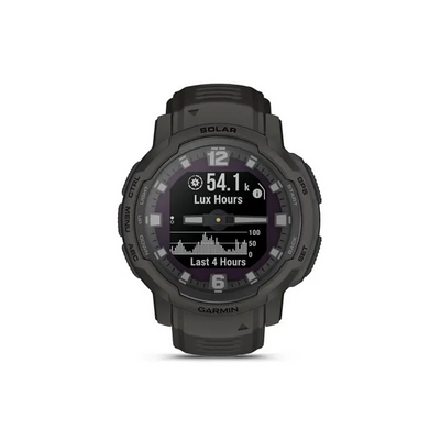 Garmin Instinct Crossover Solar - Zegarek hybrydowy z analogowymi wskazówkami, Grafitowy - OUTLET