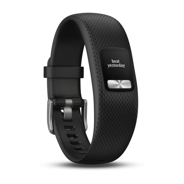 Garmin Vivofit 4 – Opaska monitorująca aktywność, czarna (rozmiar duży) - OUTLET