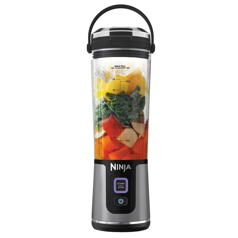 Ninja BC151EUBK - Bezprzewodowy blender kielichowy, 0,53 l, Szary