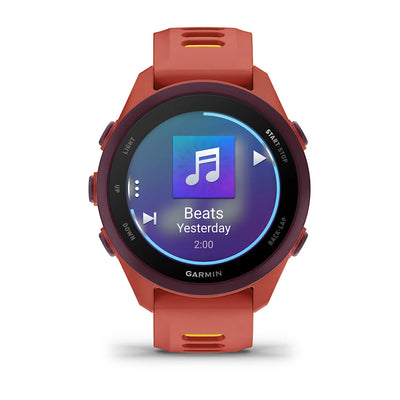 Garmin Forerunner 170 Music – Red Pink z paskiem w kolorze Red Pink / Mango