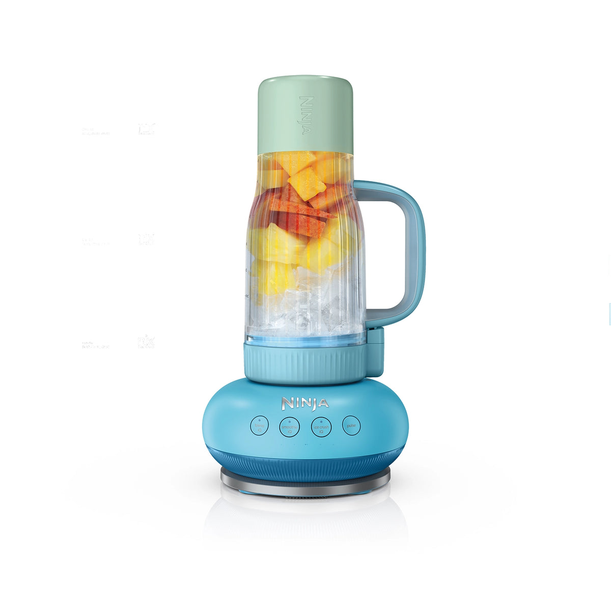 Ninja BlendBoss DB351EUBL - Blender kielichowy, 0,65 l, Niebieski