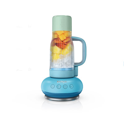 Ninja BlendBoss DB351EUBL - Blender kielichowy, 0,65 l, Niebieski