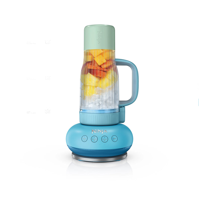 Ninja BlendBoss DB351EUBL - Blender kielichowy, 0,65 l, Niebieski