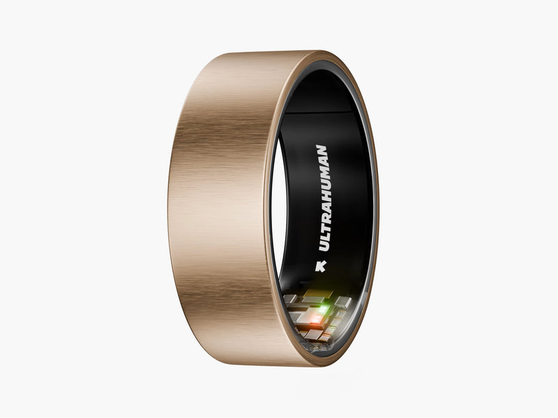 Ultrahuman Ring Air, Brushed Rose Gold, Size 5