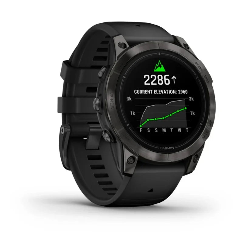 Zegarek Garmin Epix Pro (Gen. 2) Sapphire Edition 47 mm - szary