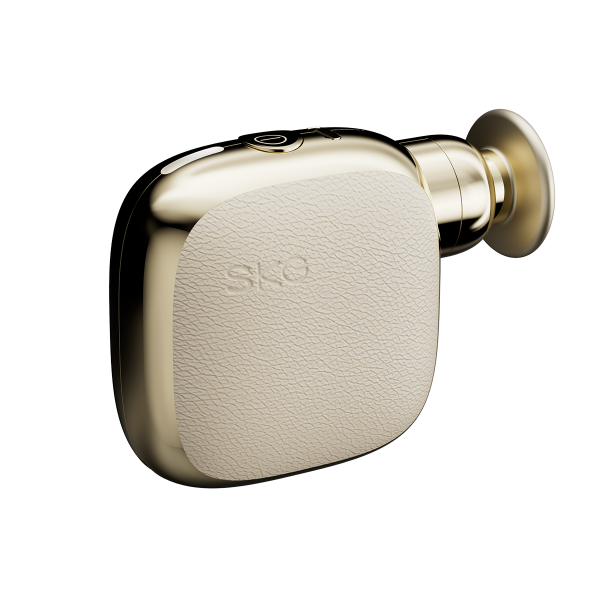 SKG FS300 Pocket – pistolet do masażu, Bialo-złoty