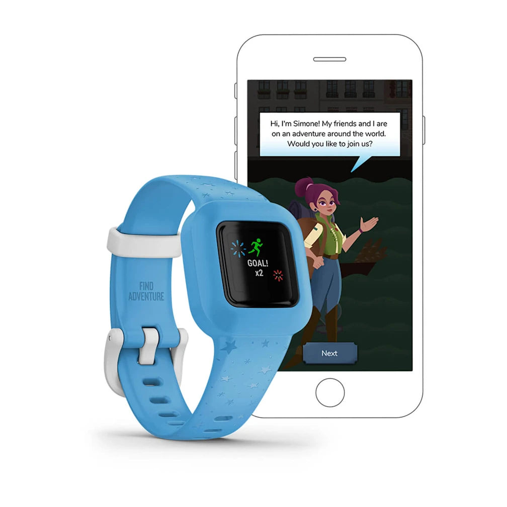 Garmin vívofit® jr. 3 - Niebieskie gwiazdy - OUTLET