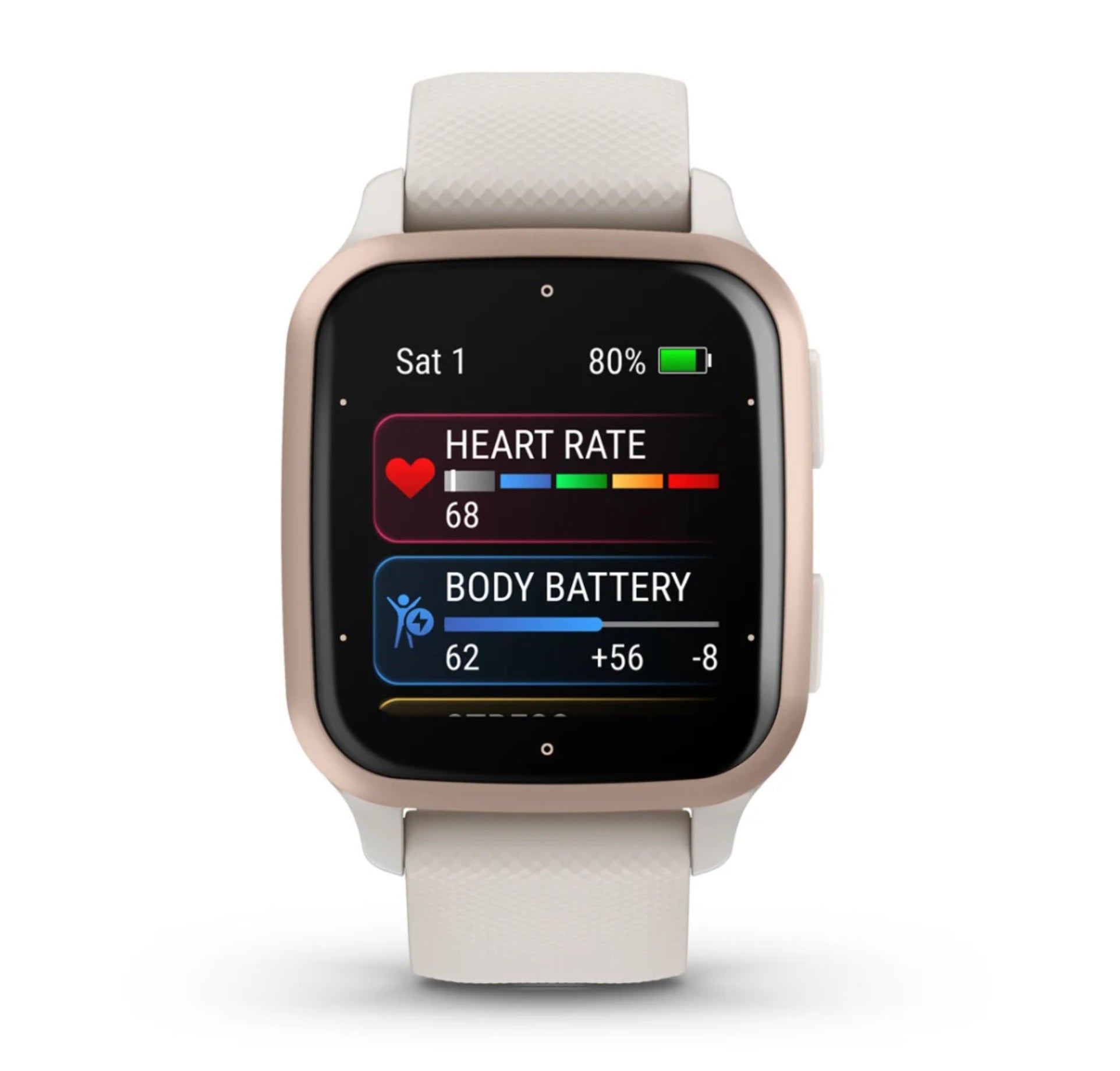 Zegarek Garmin Venu® Sq 2 Music elegancki smartwatch damski
